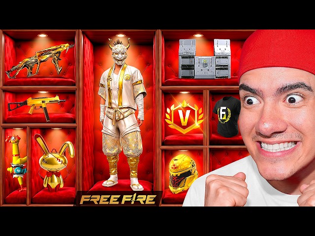 I CAN ONLY USE EXCLUSIVE ITEMS in FREE FIRE !! IMPOSSIBLE CHALLENGE *hacker* - TheDonato