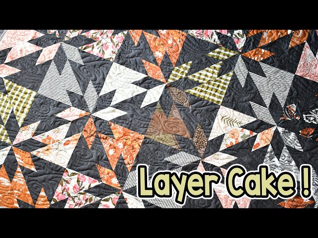 Hunter Star | Layer Cake Pattern | Earthly Traditions Quilt Series