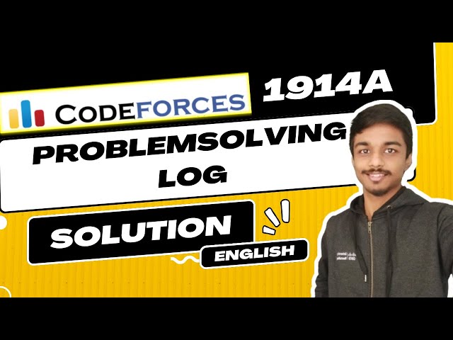 Problemsolving Log | Codeforces 1914A Solution | Codeforces Round 916 (Div. 3) | English