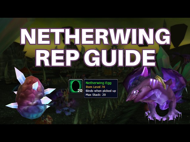 COMPLETE Netherwing Reputation Farming Guide | How to Unlock Daily Quests in TBC Classic