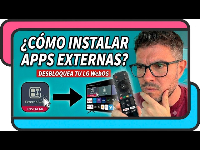 How to INSTALL EXTERNAL APPS on LG WebOS Smart TV