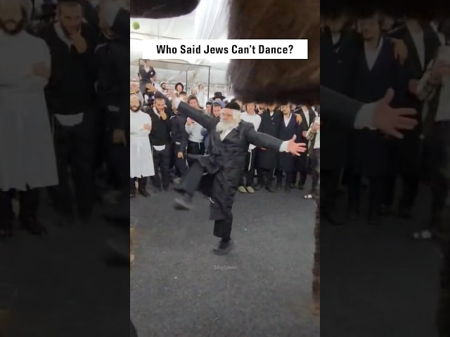 Hasidic Jews Dancing in Uman after Rosh Hashanah. ♥️