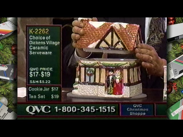 2 1/2 Hours of 1990s QVC Shopping Network Footage: The Holiday Edition  📺📼🎅🎄