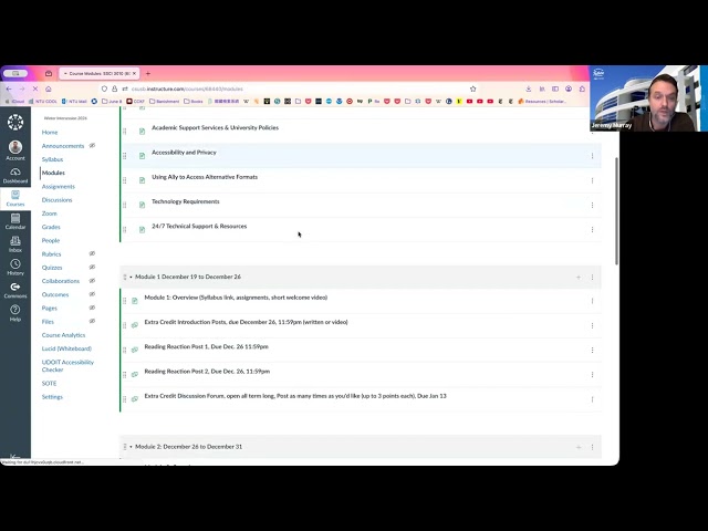 SSCI 3010 Module 5 Check-In Video