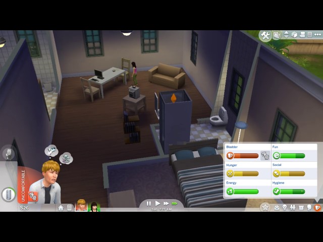 The Sims 4 Gameplay: Programming Life ( Making Mobile App 1 ) #3 HD