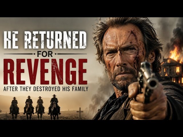 His Family Was Massacred, But He Survived | 10 Years Later,He Returned for Revenge | Western Film 2k