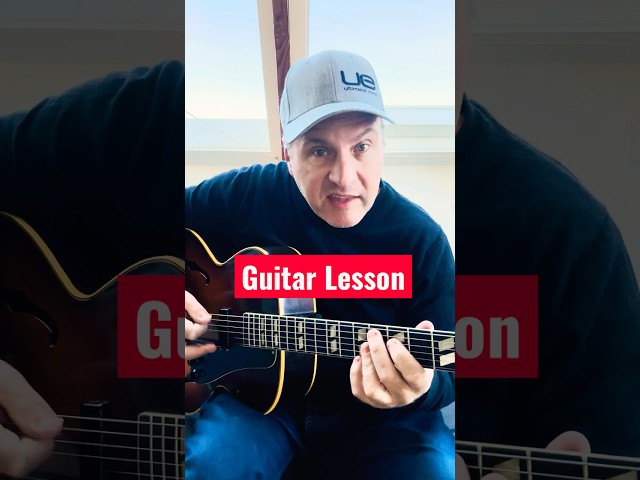 Jazz Guitar Melodic Comping Using Shell Voicings! #guitarlesson