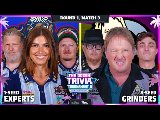 1-Experts vs. 8-Grinders | Round 1, Match 3 - Dozen Trivia Tournament 6