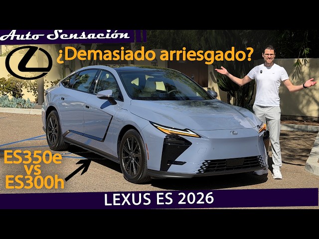 Prueba Lexus ES 2026  | Probamos el Eléctrico y el Híbrido... ¿Se han equivocado con la batería? 🇯🇵⚡