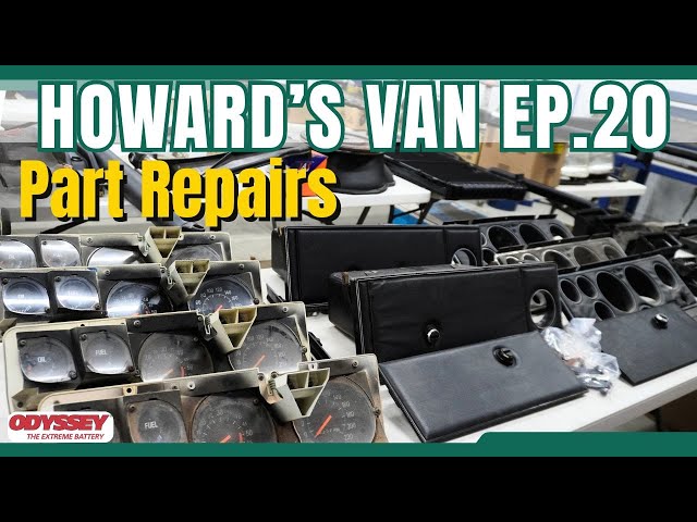 Restoring Dash parts on XC Falcon Panel Van #20 Magnum Force