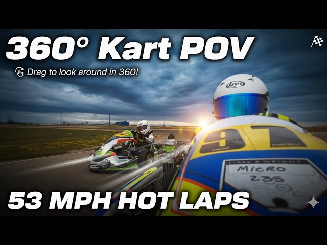 360° Go-Kart Hot Laps at IMI Motorsports | Round 1 Practice 2 (Fastest Lap 1:06.879)