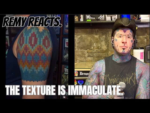 Remy reacciona a los tatuajes de moda. #tinta #tatuado #tatuajes