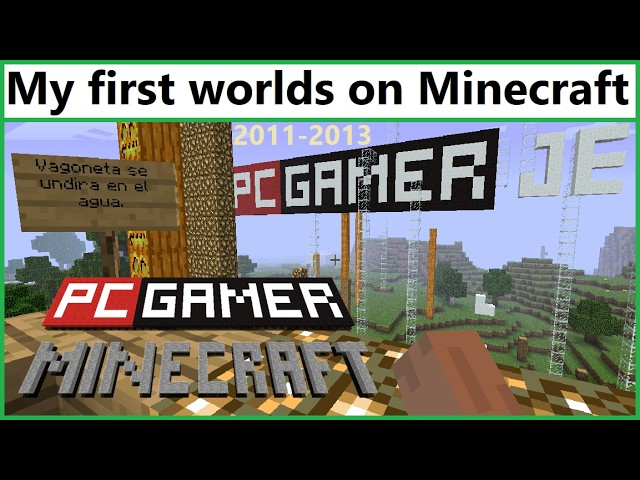 My first maps | Minecraft: PC Gamer Demo [2011-2013 Maps]