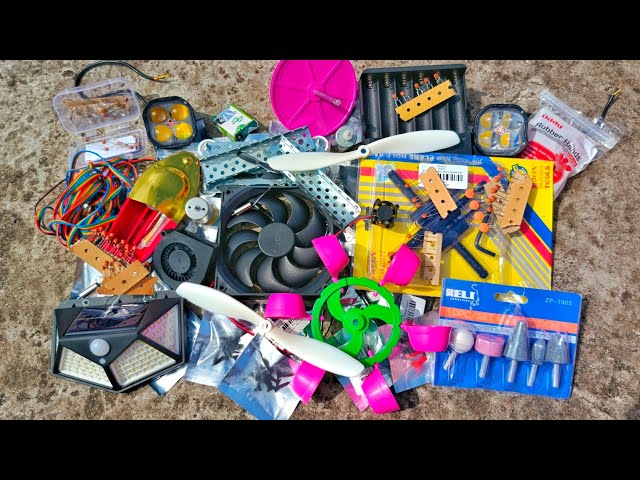 Creative Science Projects Kit Unboxing | DC Motors & Electronics Components