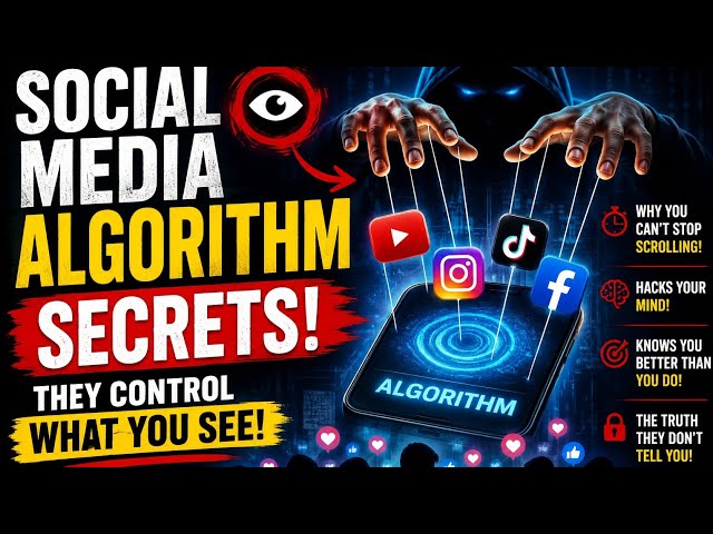 🚨 Social Media Algorithm Secrets: They Control What You See Every Day