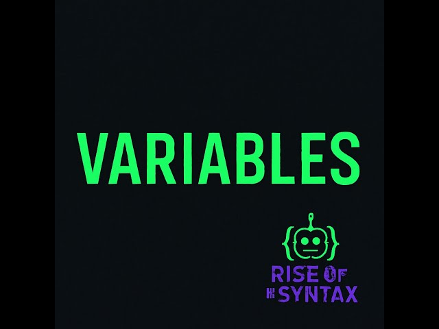 Variables in Java
