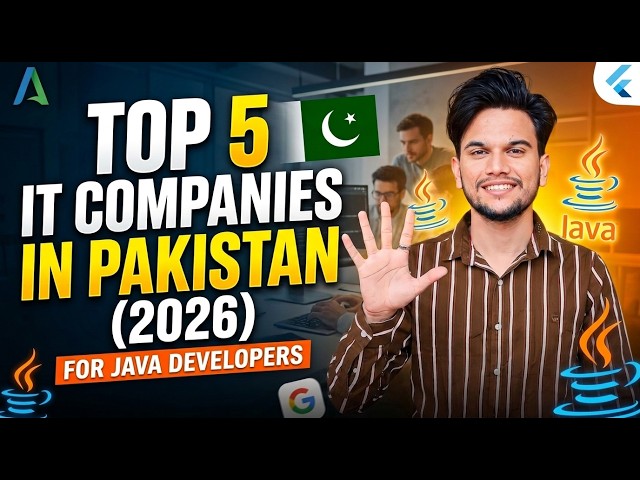 Top 5 Java Developer Companies in Pakistan (2026) | Best IT Companies to Work For