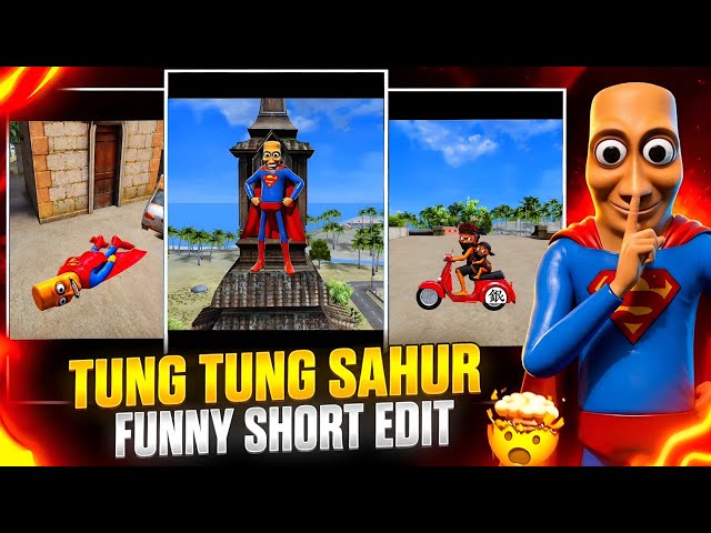 FREE FIRE TUNG TUNG SAHUR FUNNY SHORT EDIT 😂🔥 | Viral Editing Tutorial 2026
