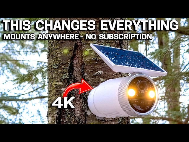 Finally a Solar Wi-Fi Camera that Actually Works!  NO MONTHLY FEES