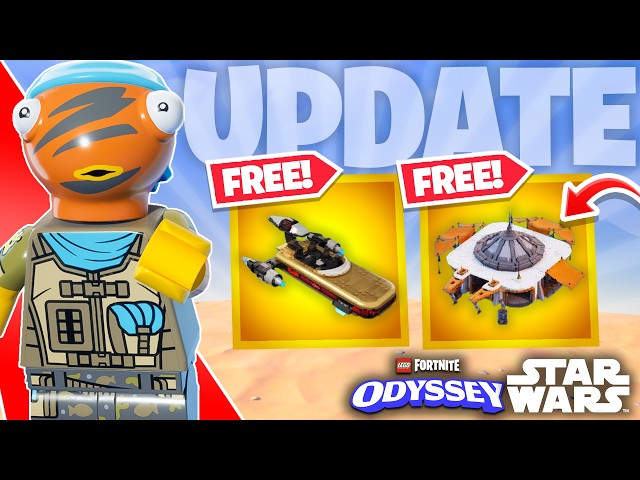 The FINAL Star Wars Update in LEGO Fortnite Odyssey.. (Part 2 Finale!)