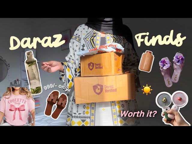 I Bought Viral Summer Finds from Daraz 👀☀️