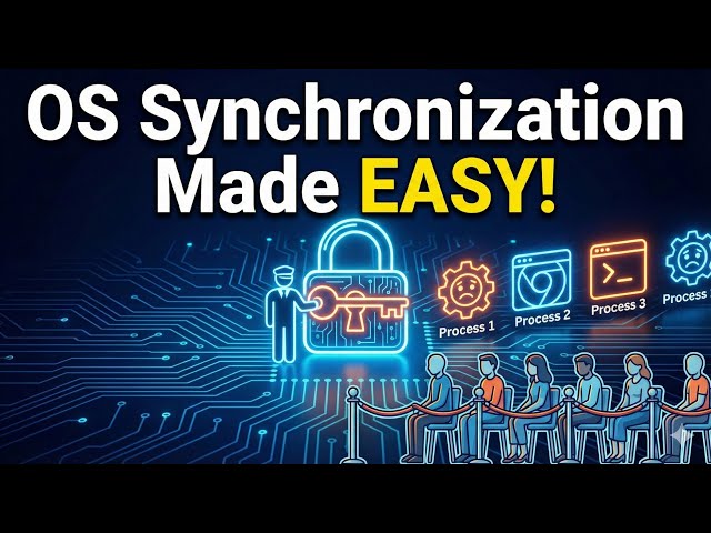 2.4 Race Condition, Critical Section, Locks & CAS Explained | OS Malayalam | OS Synchronization 2