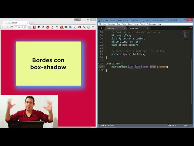 Trucos CSS 7   Bordes con box shadow
