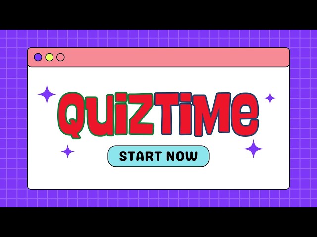 🧠 QUIZ TIME! | Fun Questions for Kids | General Knowledge Quiz for Kids