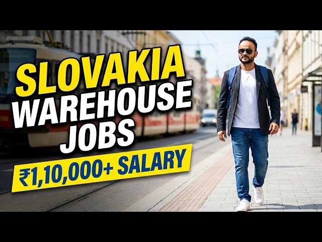 Slovakia Warehouse Jobs 2026 | ₹110,000 Salary + Free Accommodation | Full Details