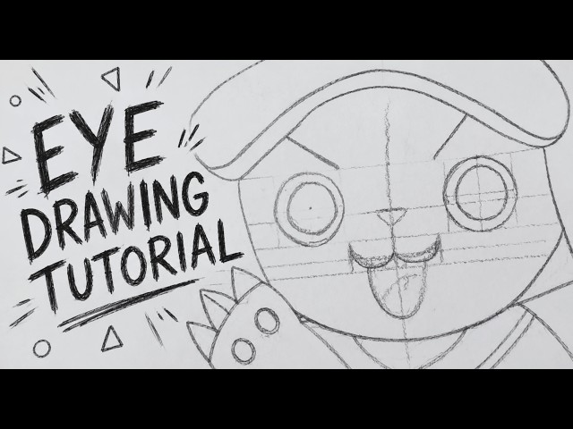 FAN ART | CUTE EYES DRAWING TUTORIAL ✏️ #eyesdrawing #anime #animedrawing #tutorialeyeliner #eyes