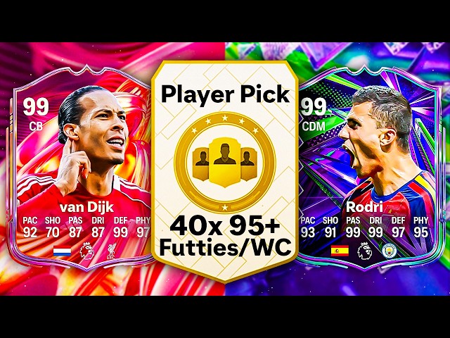 40x 95+ FUTTIES & WORLD CUP PICKS! 🥳 FC 26 Ultimate Team