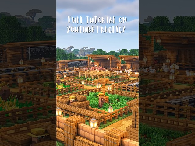 Minecraft Farmland - 20 automatic farms #minecraft