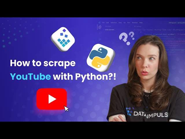 How to scrape YouTube video content with Python