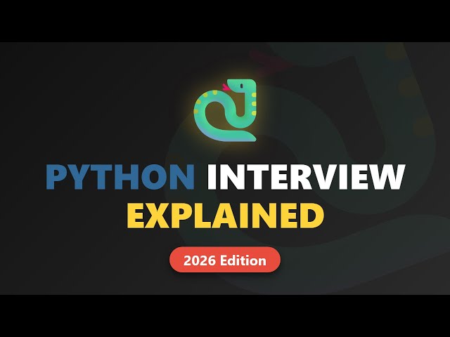 Python Interview Preparation Explained: Top Questions & Tips (2026)