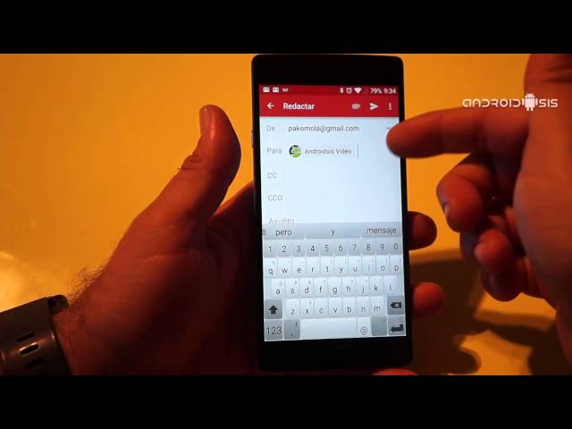 Tutoriales básicos Android: Hoy, como enviar un correo electrónico con Gmail