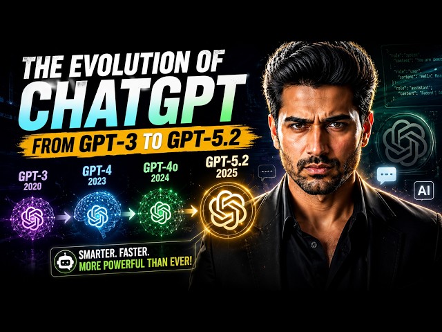 The Evolution of ChatGPT: From #chatgpt to #gpt5  | How AI Changed Everything | Mr X Voice #chatgpt