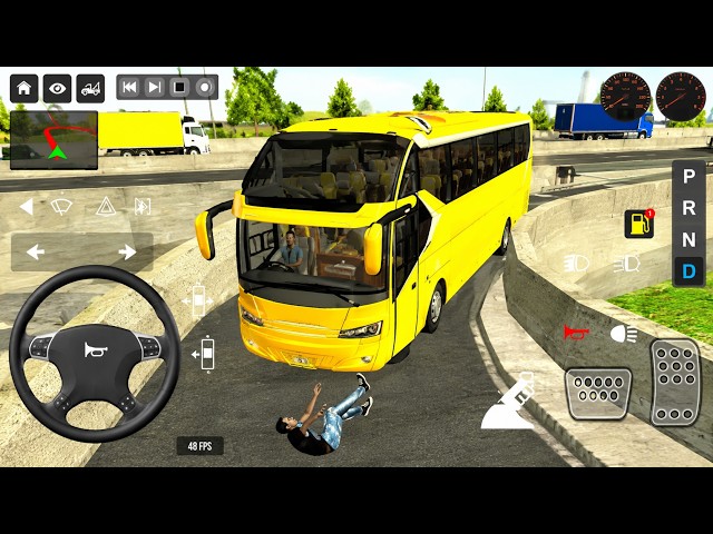 Euro coach bus simulator  🚌😱 newcoach bus simulator Androidgameplay