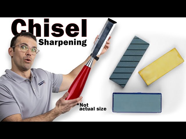 Chisel Sharpening with the Norton Water Stone Kit