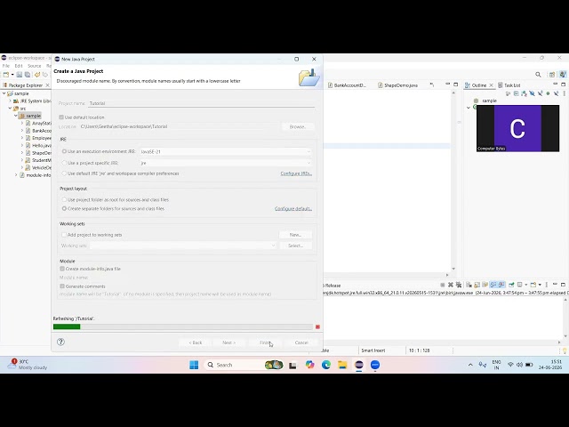 How to run java program using Eclipse IDE