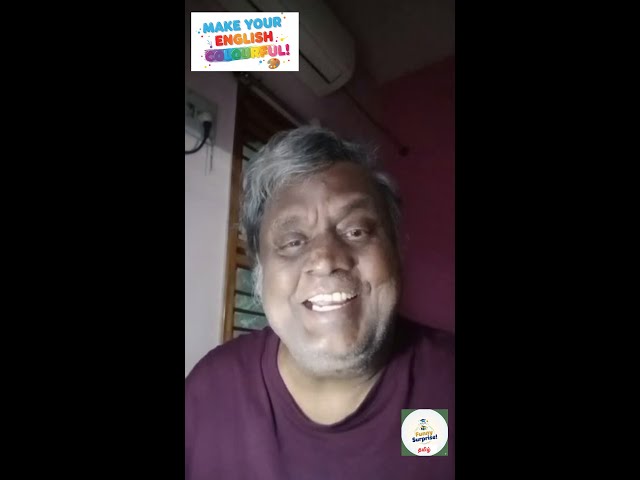 Learn English Faster! Retain by Variety Tamil Tips - 305