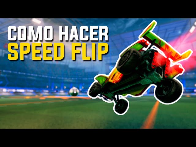 ¿COMO hacer el SAQUE RÁPIDO en ROCKET LEAGUE? ⚡ Mecánica de SPEED FLIP | Coach Rosdri #20