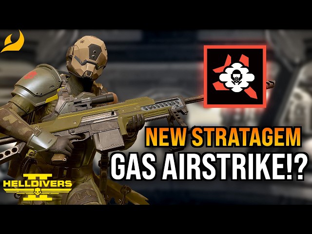 Helldivers 2 - NEW Eagle Gas Airstrike is AMAZING!?!? Super Helldive (SOLO full clear)