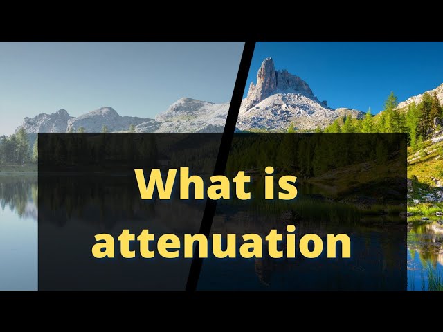 what is attenuation #science #educational #energy #distance