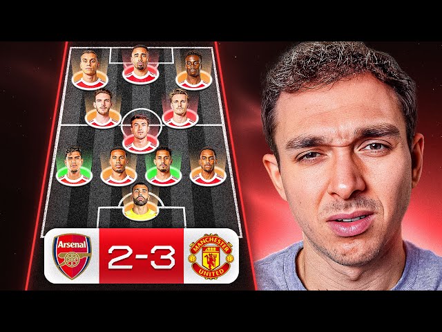A Mentality PROBLEM... | Player Rankings Arsenal 2-3 Man Utd
