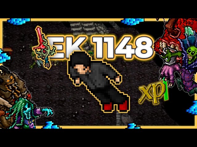 EK 1148 Hunt Solo Grounds of Despair (Pumin) 8kk/h Raw + 2.8kk Profit - Tibia Hunt [15.30]