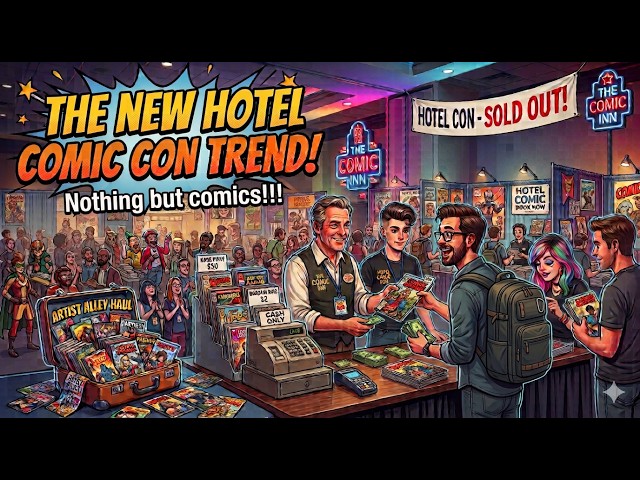 Old-School Hotel Comic-Cons are coming back!!!