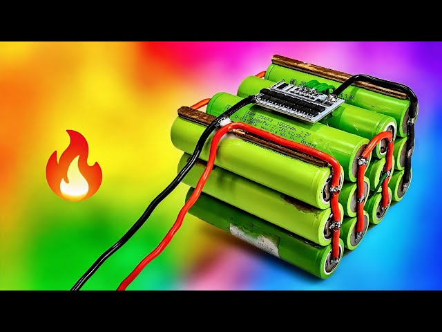 45Ah LiFePO4 Battery Pack 🔥 | 32140 Cells Se Banayi Powerful 12V Battery