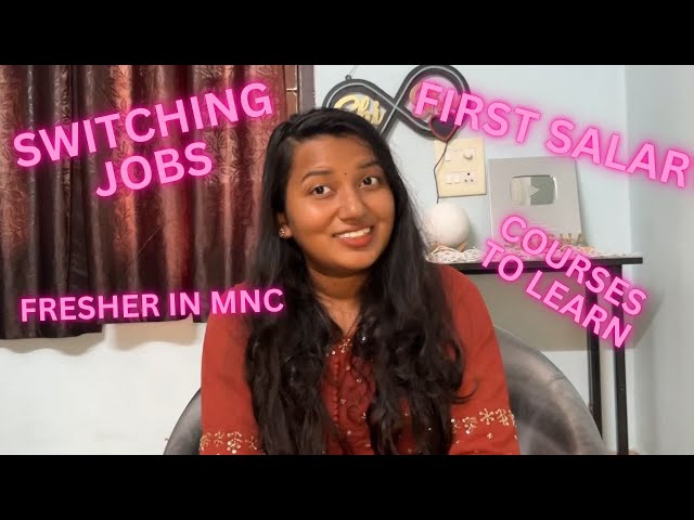 My IT Job Journey as a Fresher | Courses to learn as Freshers | Tips to crack IT job | Switching job