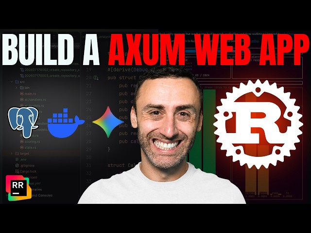 Build an AI-Powered Rust Web App with Next.js, Axum and Docker | RustRover