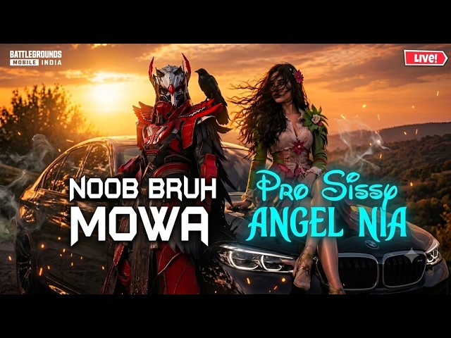 🔥👑 PRO SISSY CARRIES NOOB MOWA 😂#124  #viral #bgmi #shortlive #trending #streamer #livestream